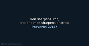 Men's ministry - Iron Sharpens Iron